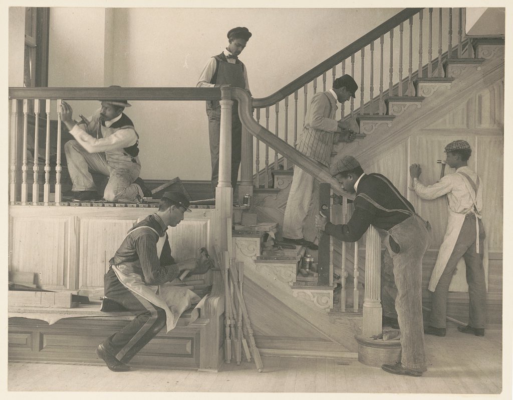 1899 woodworking students